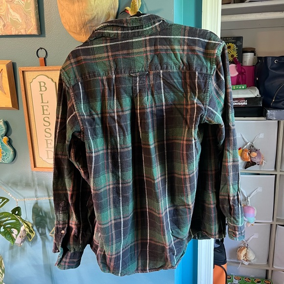 RedHead Green and black Flannel - Picture 2 of 4